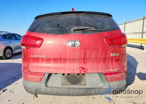 2014 Kia Sportage Lx из США, поврежденный, VIN KNDPB3AC0E7554558